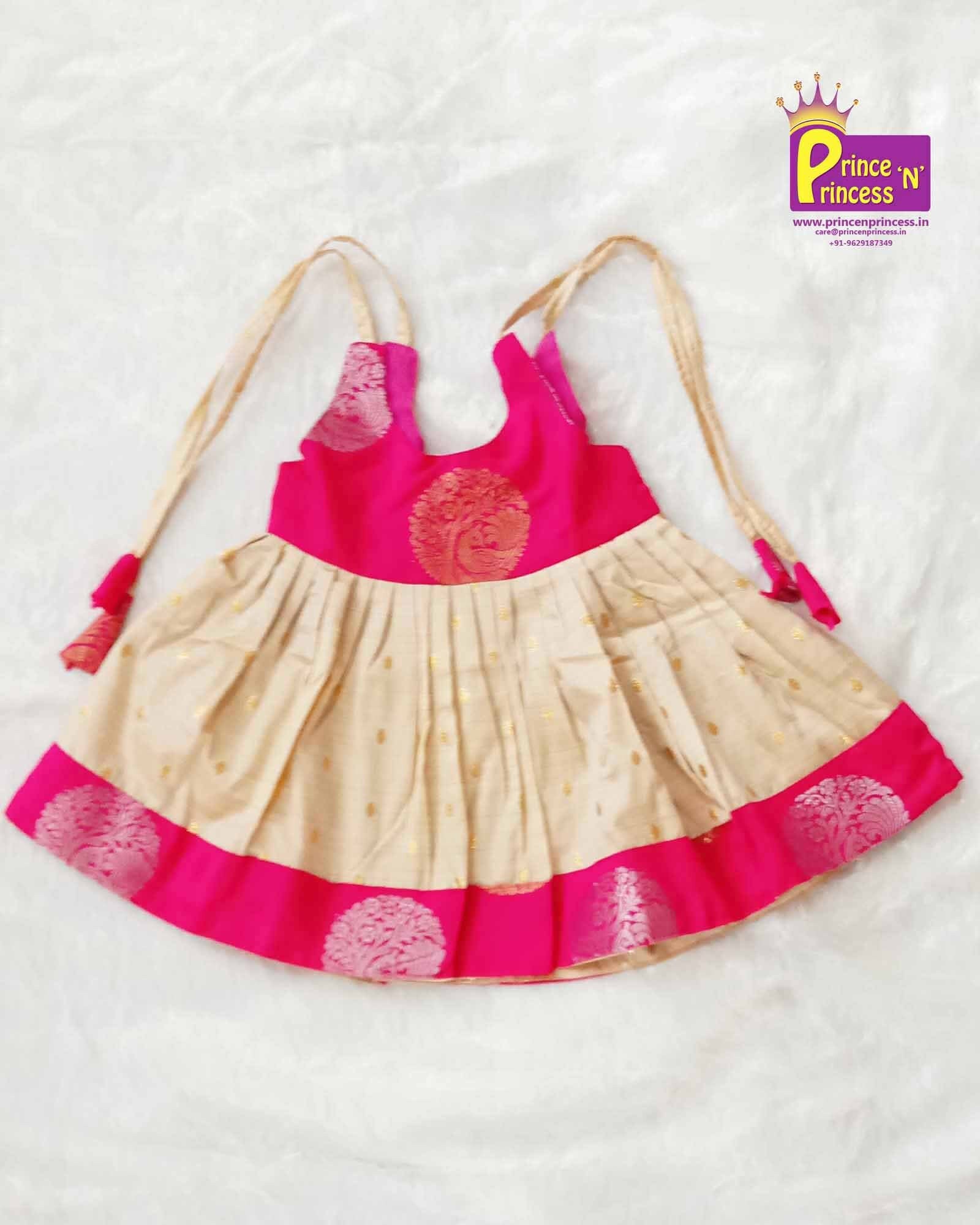 pink colour frocks