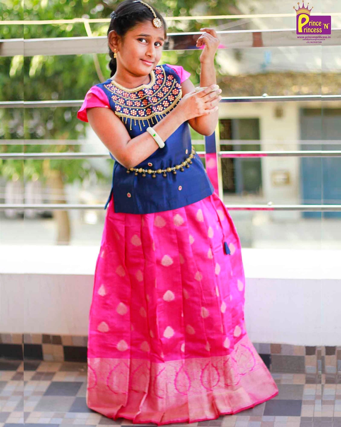 aari work for pattu pavadai