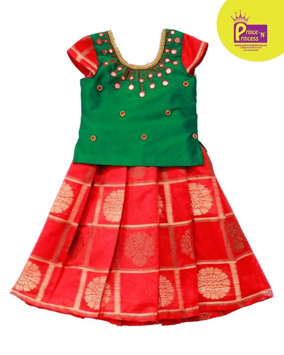 pattu pavadai designs 2021 for ladies
