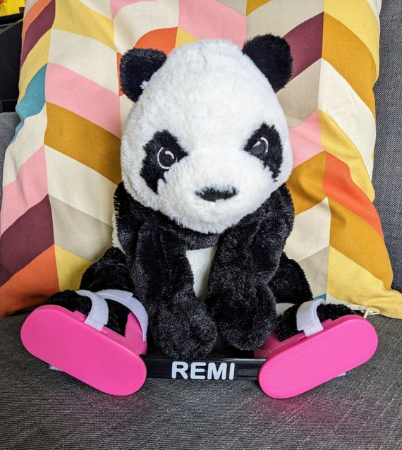 Brace Buddy Panda with Custom Name Bar