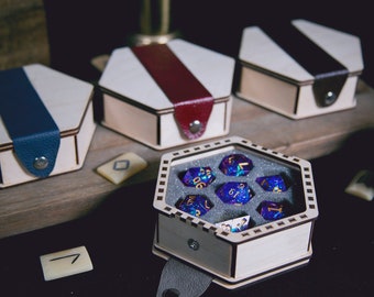 Wooden Dice Vault | Dice Storage | Dungeons and Dragons | 14+ years