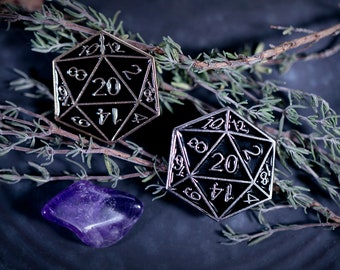 Enamel Pins | D20 Design | Dungeons and Dragons | 14+ years