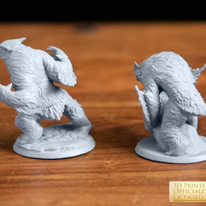 Owlbear RPG Dungeons and Dragons 3D Printed Miniature 14 years immagine 3