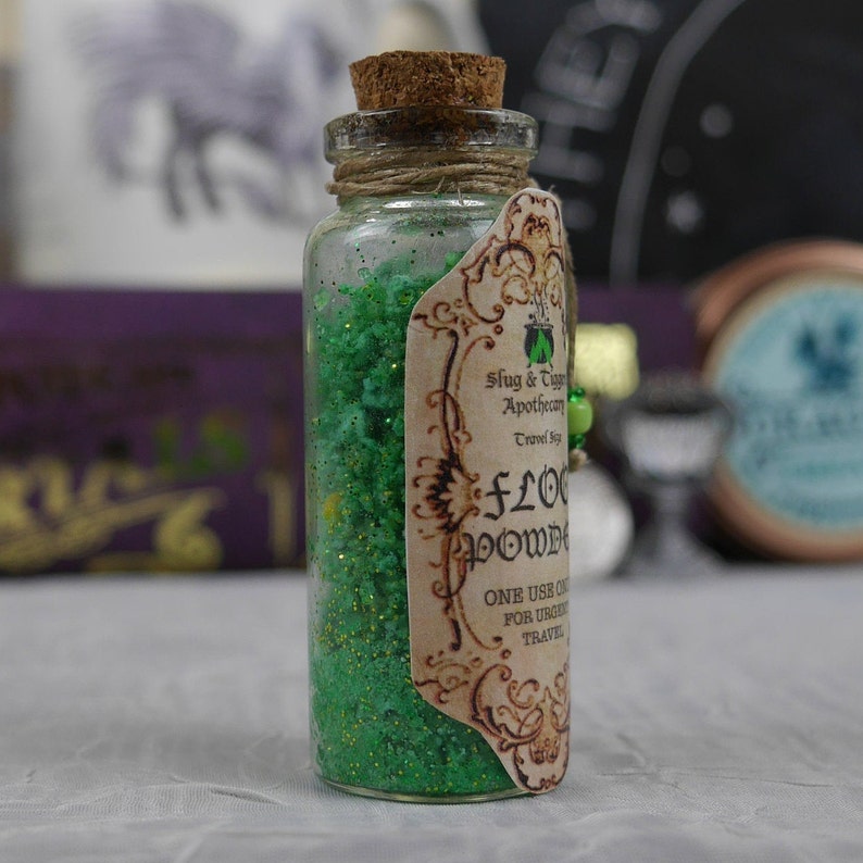 FLOO POWDER Harry Potter Replica Etsy