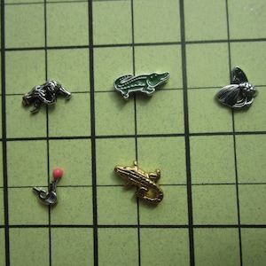 Animal, Bear, Alligator, Seal, Angel Fish, Floating Charms to fit Origami Owl