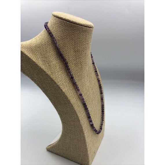 Collana Corta Ametista E Ag 925, Sfere Sfaccettate 14mm - Collane Corte - Foto 3