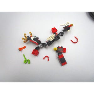 Ninjago Lego Incomplete Set Figural and Pieces 9448-1 Samuri Mech 2012