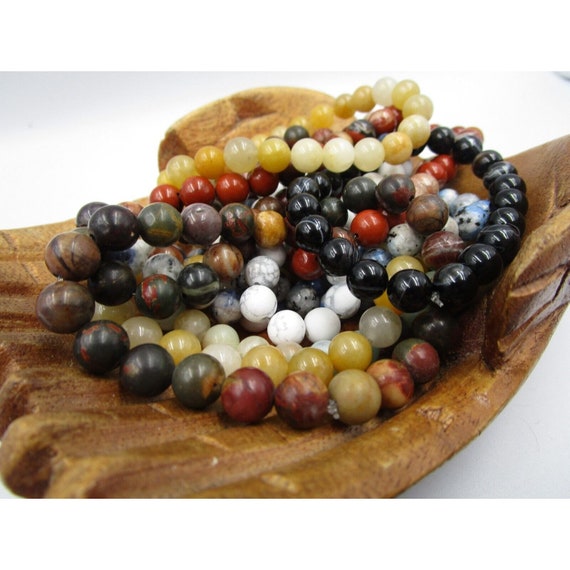 Gemstone Bracelet for Men Women Handmade Natural … - image 2