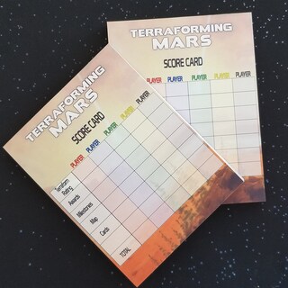 5 Sovrapposizioni In Legno Per Le Schede Giocatore Di Terraforming Mars, Proteggi I Segnalini, Da Assemblare