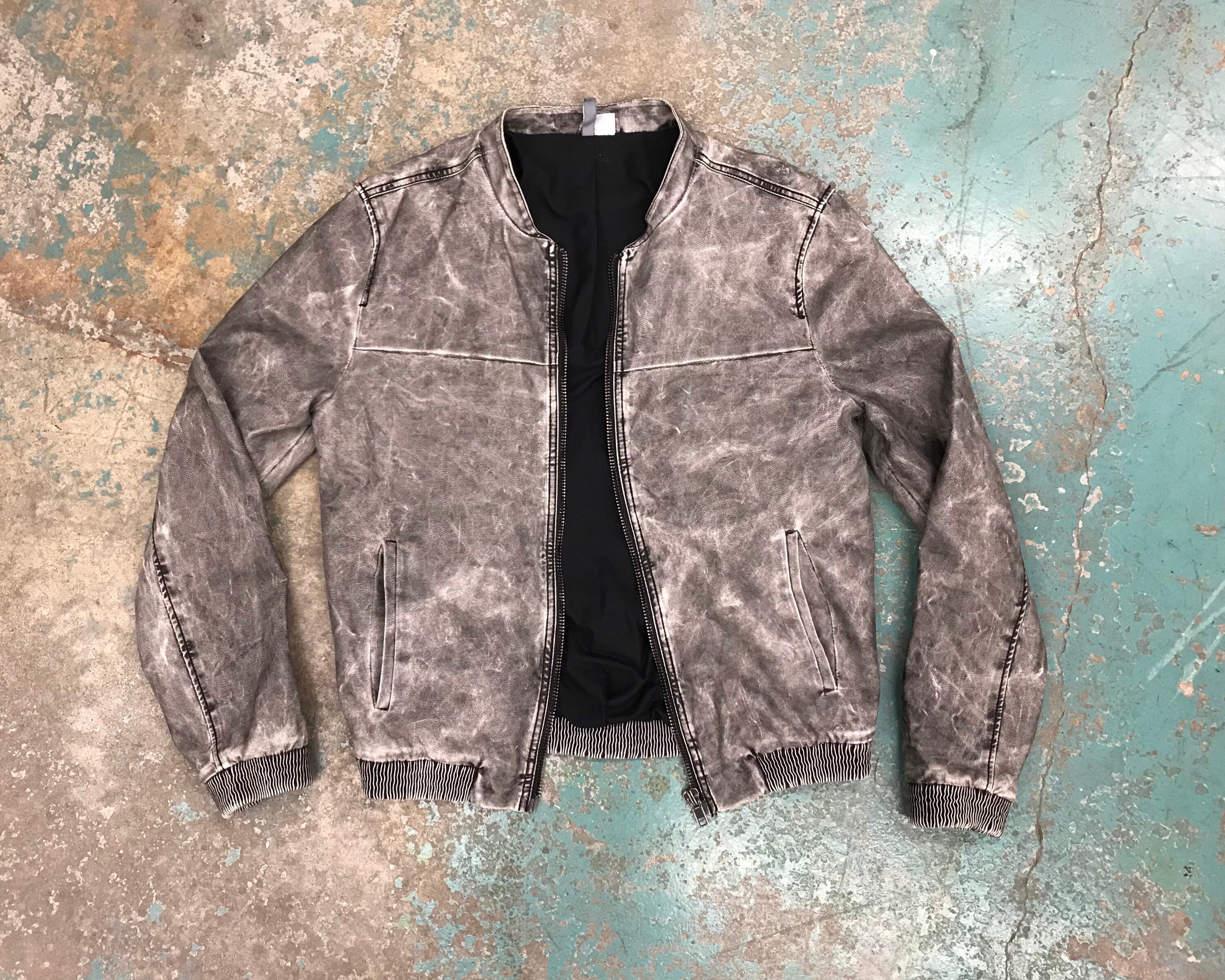 how to wash a thrifted leather jacket