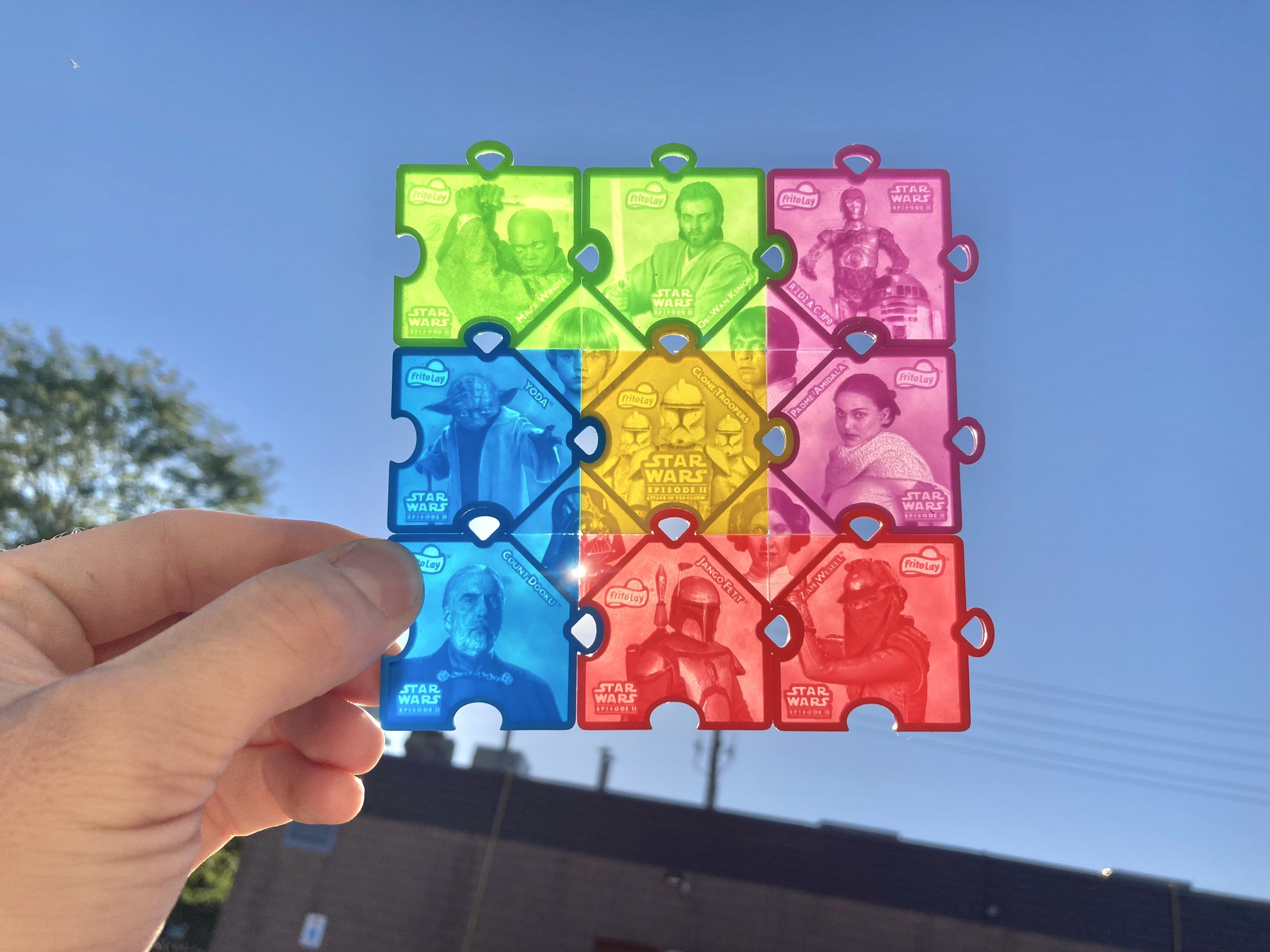 Rare star wars frito lay 3d puzzle pieces munimoro gob pe