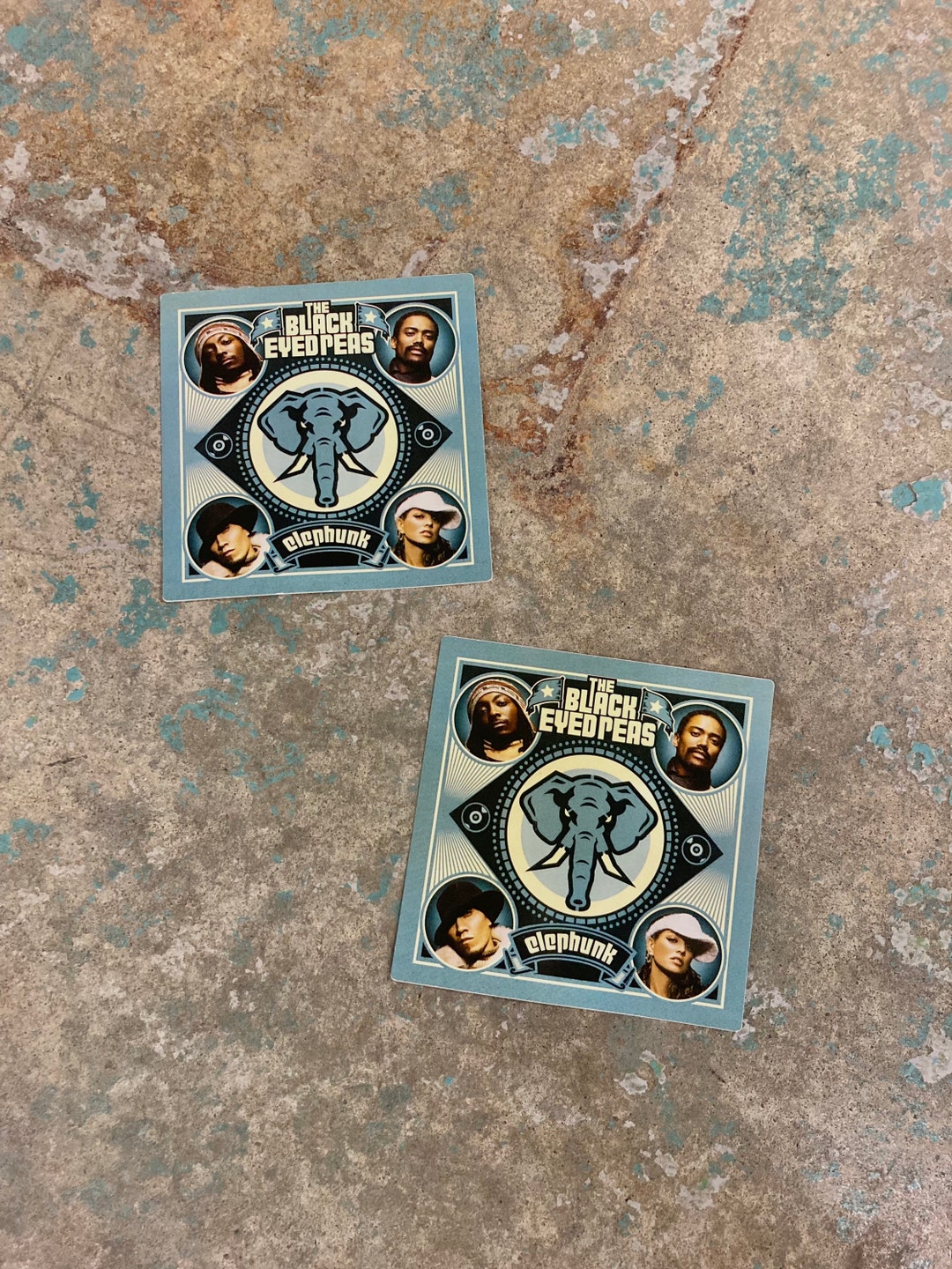 Vintage Black Eyed Peas Elephunk Promo Stickers Y2K Etsy