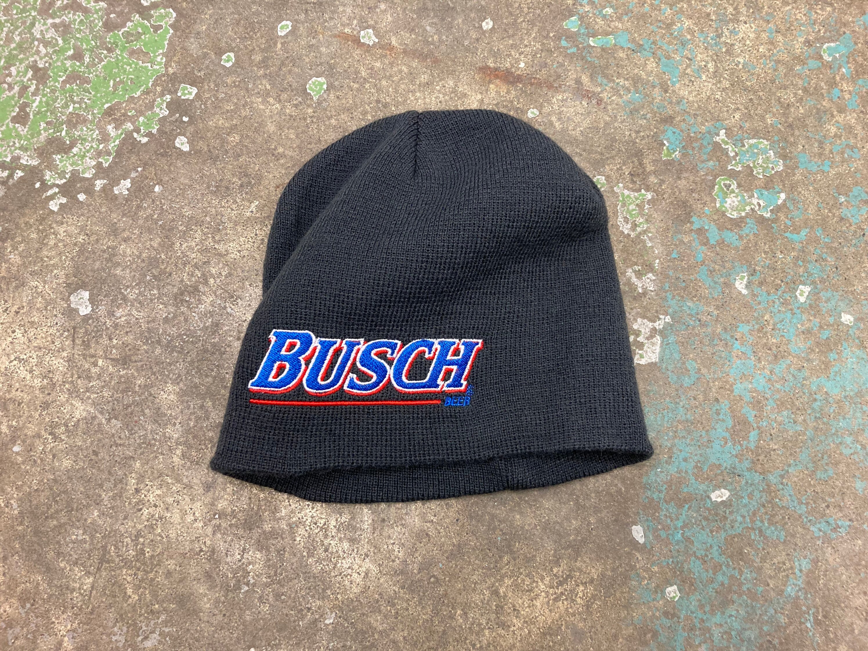 Vintage Busch Beer Toque / Skully 