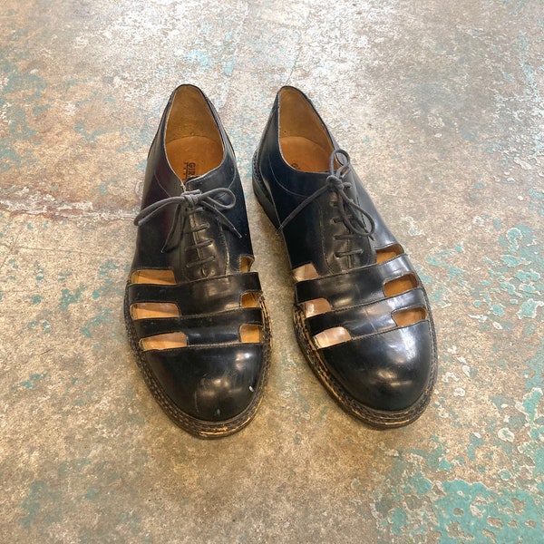 fuzzy doc martens sandals