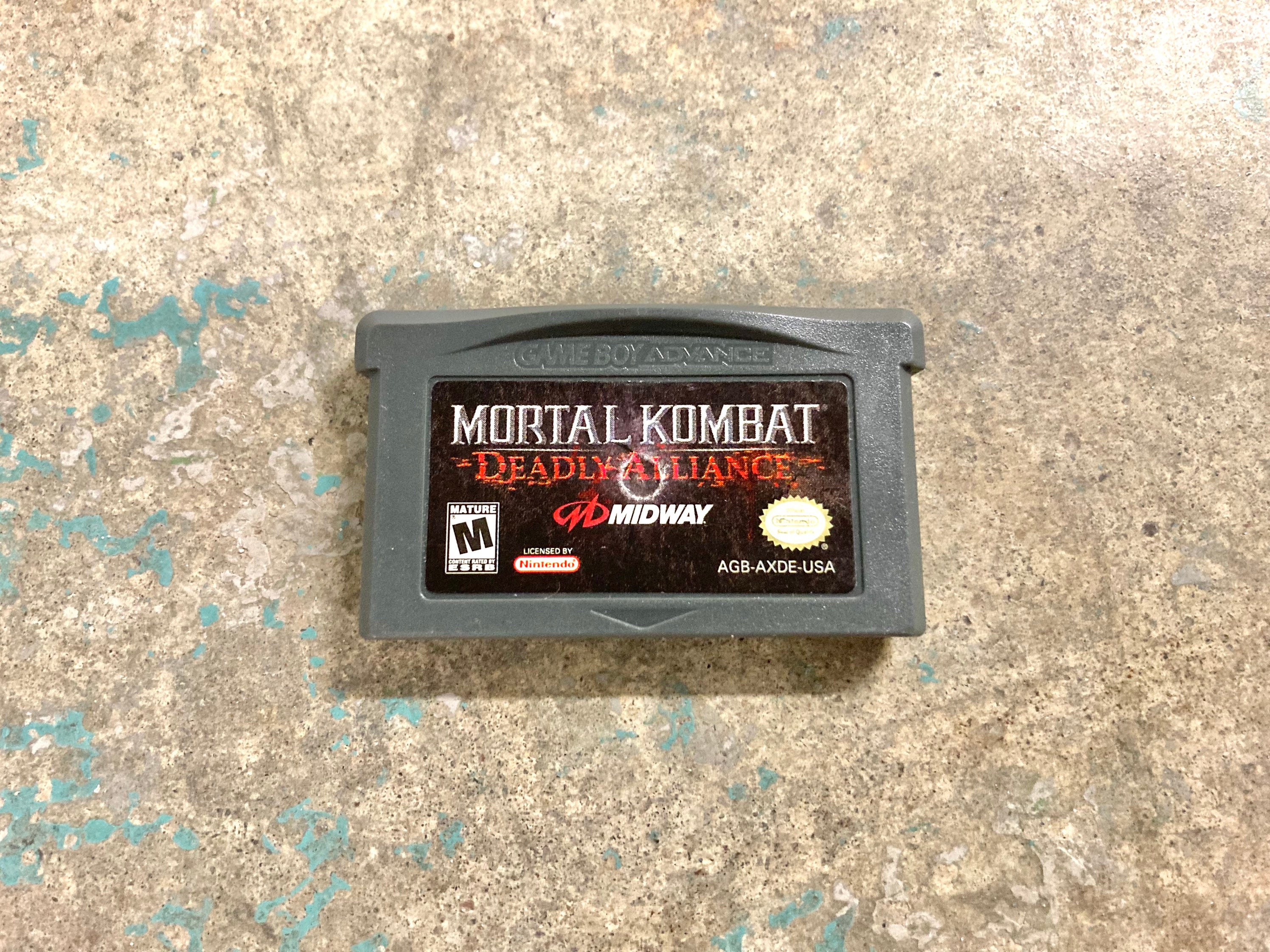 Mortal Kombat Deadly Alliance for Game Boy Advance Tested - Etsy