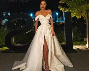 slit ball gown Big sale - OFF 78%