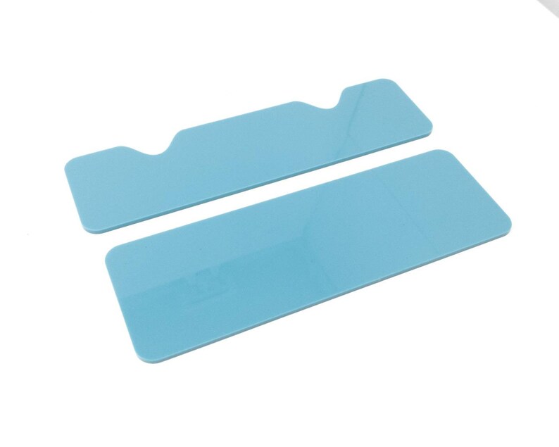 Minimalist 3-Pocket Folded WalletCard Holder Acrylic Template