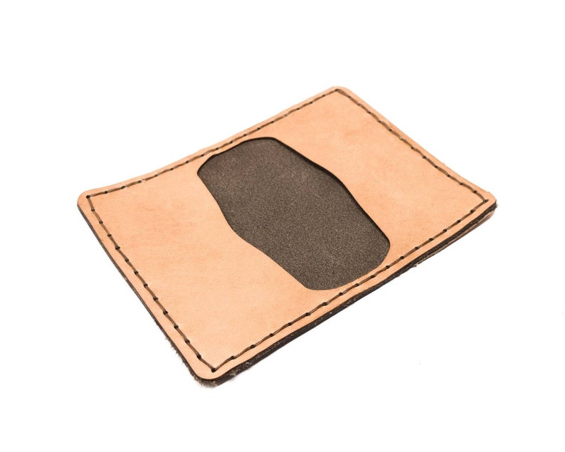 3-Pocket Bi-Fold Leather Wallet Digital PDF Template