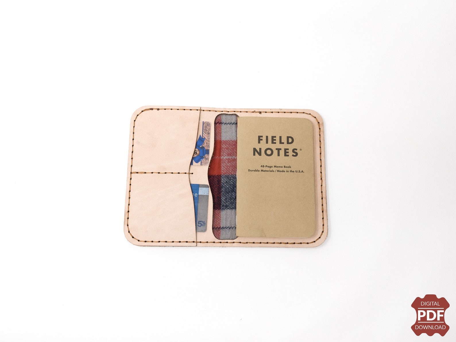 Field Notes Notebook Cover Digital PDF Template Etsy
