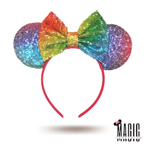 Rainbow Pride Disney Inspired Mouse Ears | 19.99 Magic