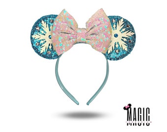 Elsa Frozen Inspired Mouse Ears | 19.99 Magic Collection