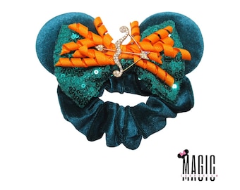 Merida Ears Scrunchie Disney Princess Inspired Scrunchie | The "Hair" Necessities Collection | for Disneyland Disney World Vacation