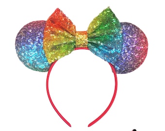 Rainbow Pride Disney Inspired Mouse Ears | 19.99 Magic