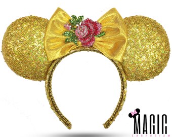 Beauty and the Beast Disney Princess Inspired Mouse Ears | Inspired by Magic Collection