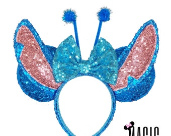 Stitch Experiment 626 Lilo & Stitch Disney Inspired Mouse Ears | for Disneyland Disney World vacation | Inspired by Magic Collection