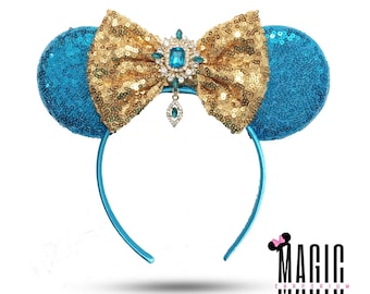 Jasmine Aladdin Inspired Mouse Ears | Minnie Mouse Ears for Disneyland Disney World