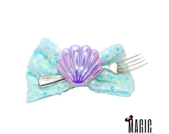 The Little Mermaid Disney Princess Inspired Hair Bow | The "Hair" Necessities Collection