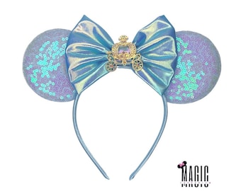 Cinderella Pumpkin Carriage Inspired Mouse Ears | Magic Collection | for Disneyland Disney World Vacation