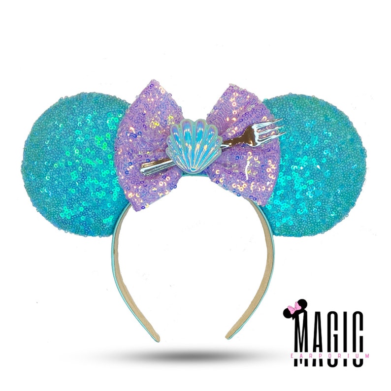Little Mermaid Disney Ears Mickey Ears Etsy
