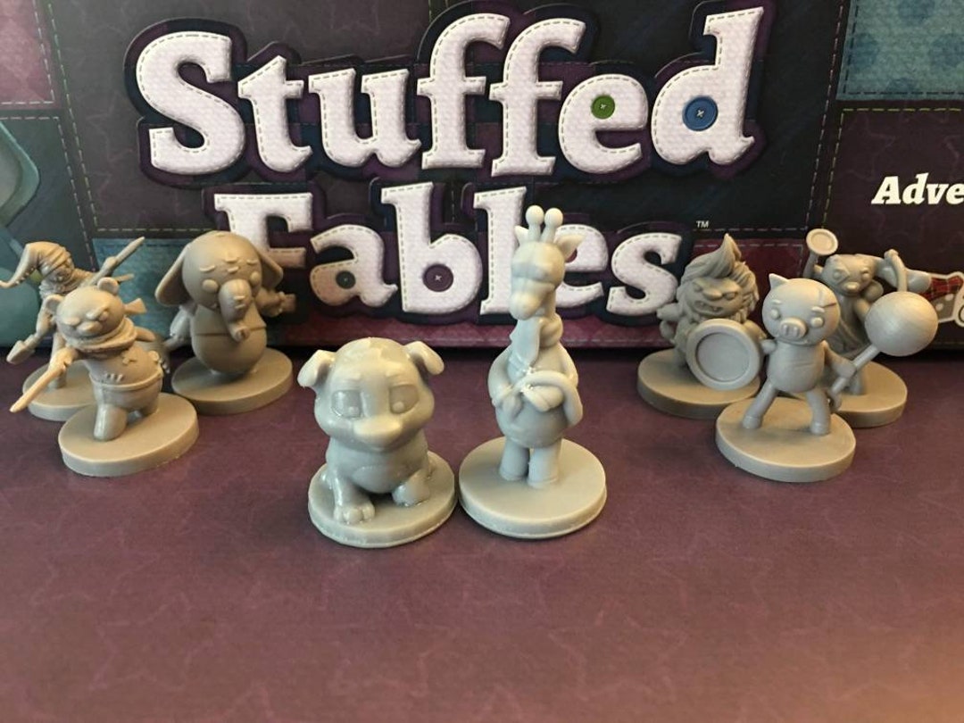 Stuffed Fables New Character Miniatures 3D Resin Printed Etsy