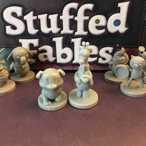 Stuffed Fables New Character Miniatures - 3D resin printed