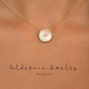 Star Pendant Necklace - Gold Necklace - Celestial Necklace - Layering Necklace - Thin Chain Necklace - Dainty Necklace - ELISA NECKLACE