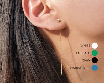 Linear earrings deals