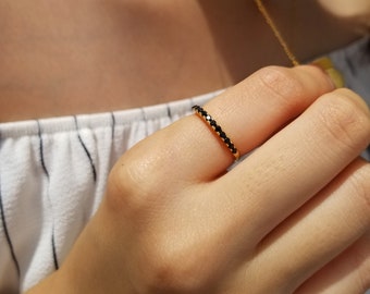 Black Onyx Ring Etsy