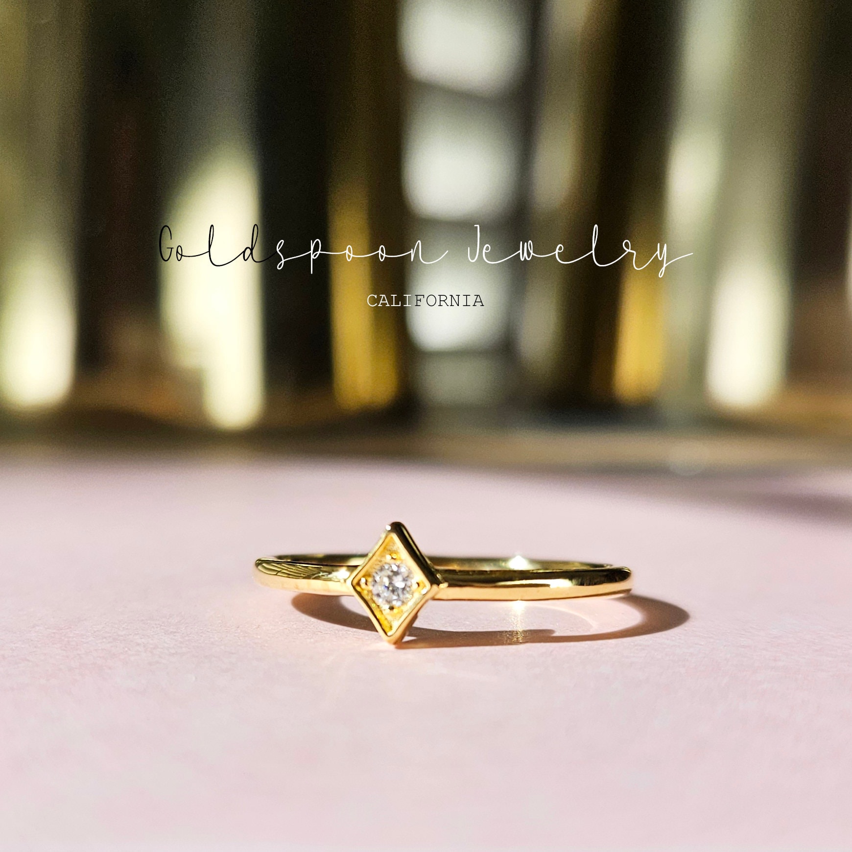 Heart Ring, Love Ring, Gold Ring, Dainty Ring, Bridesmaid Gifts