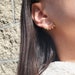 Ear Jacket, Front and Back Earrings, Ball Ear Jackets, Gold Ear Jacket Earrings, Ball Earrings, Silver Ear Jackets, HOLLS EAR JACKETS 