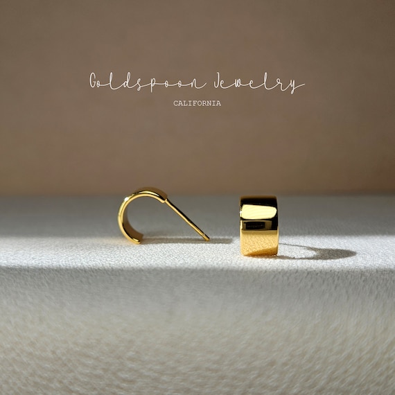 Open Hoop Earrings - Cartilage Hoops - Band Earrings