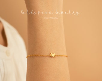 Butterfly Bracelet - Butterfly Jewelry - Dainty Bracelet - Thin Bracelet - Gold Bracelet - Gift For Women - STELLA BRACELET