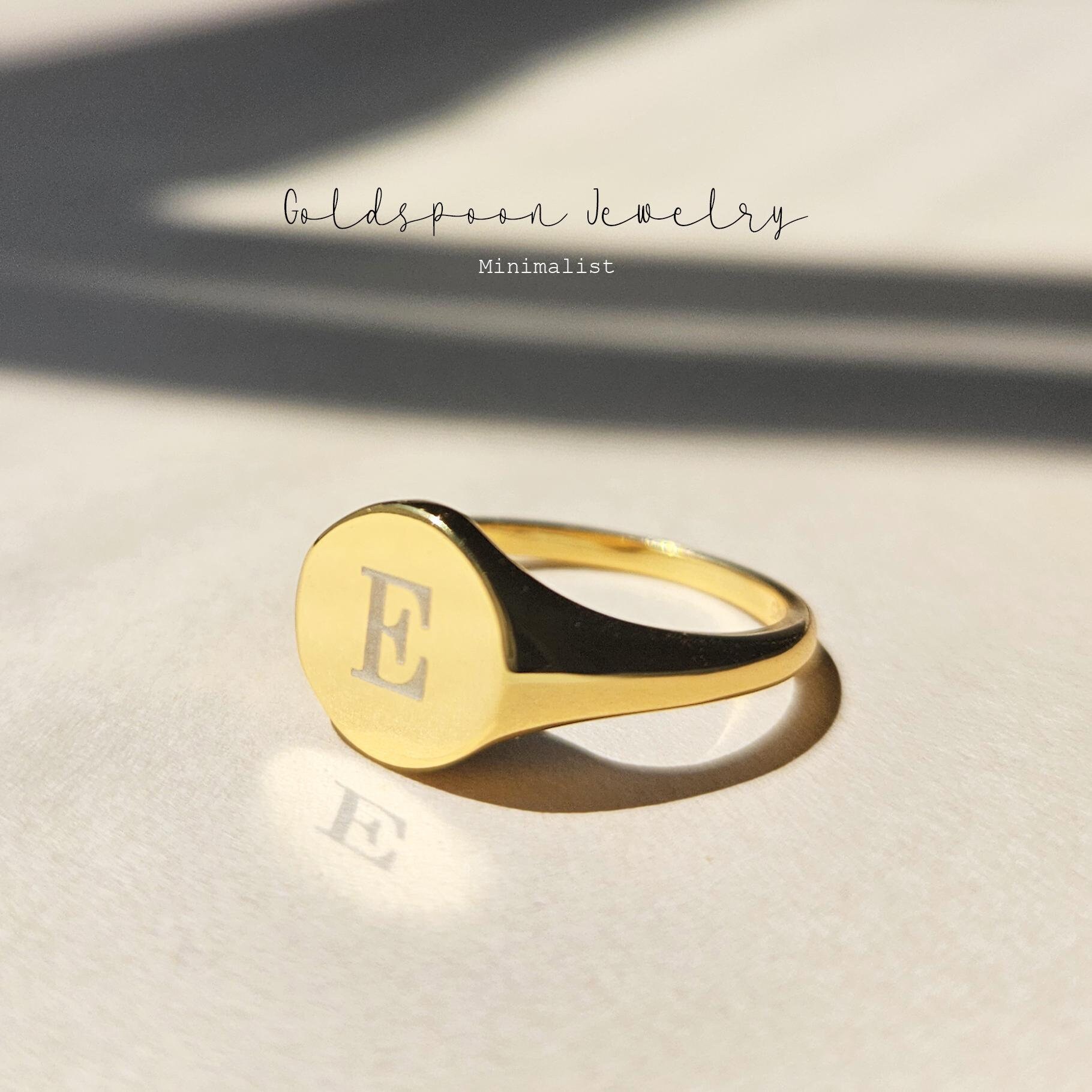 Chunky Pinky Ring - Etsy Chunky Pinky Ring - Etsy