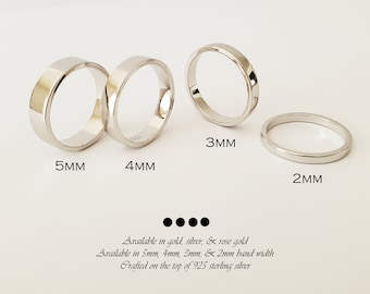 Band Ring, Wedding Ring, Engagement Ring, Classic Band Ring, Minimalist Band Ring, Stacking Ring, Simple Ring, Thin Ring, ADRIANA RING