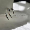 Ear Jacket - Front Back Earrings - Spike Earrings - Silver Earrings - Horn Earrings - Glam Earrings - Chunky Earrings - LENICE EAR JACKETS