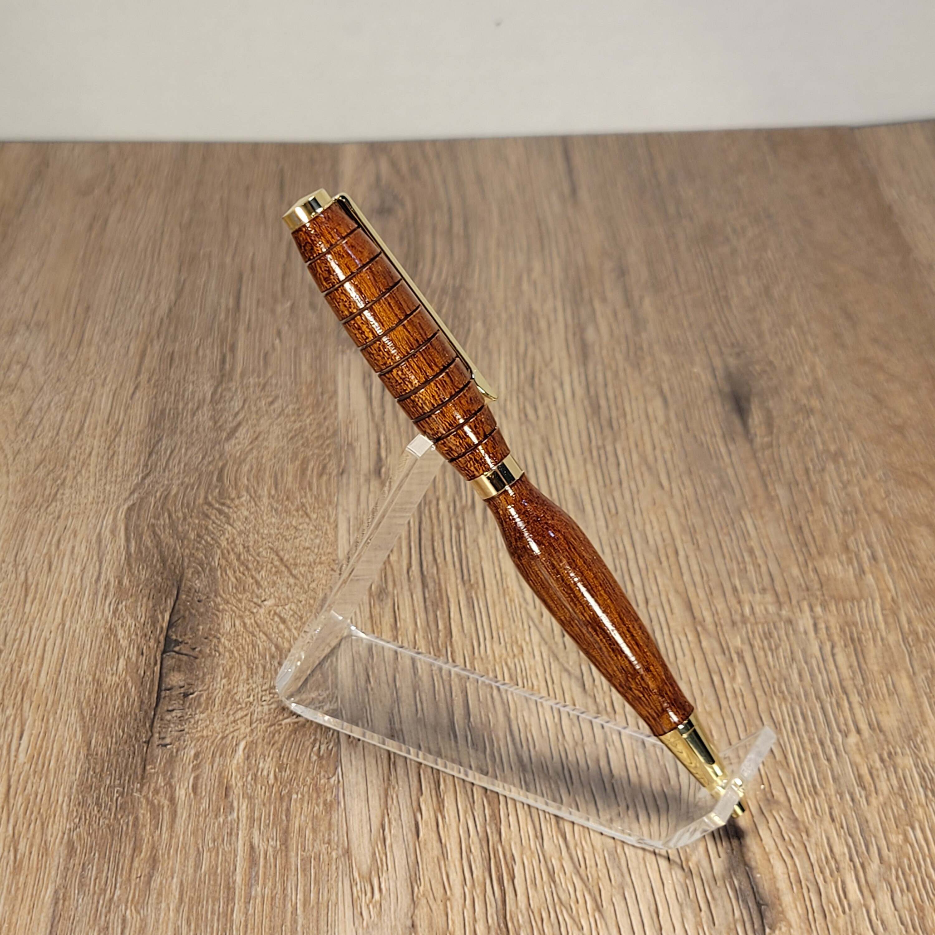 Wood Turned Pen | Handcrafted | Wood Pen | Ballpoint Pen | Twist Pen | Slim  Line| Gift | Handmade