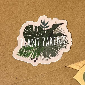 Vinylsticker moederplant