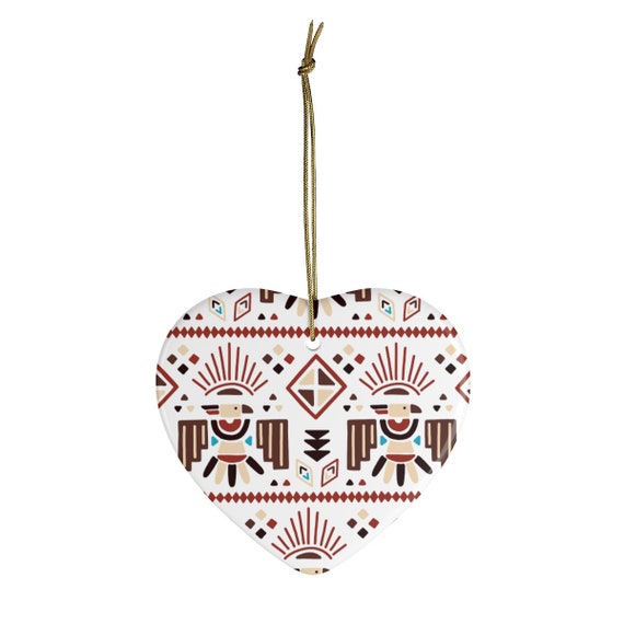 Christmas Ornaments Perfect Wedding Gift Native American Bird Etsy