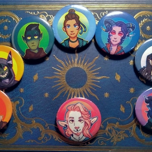 Rôle critique Mighty Nein Buttons