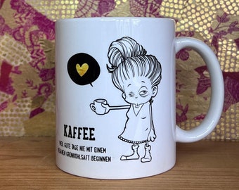 Kaffeetasse "Grünkohl"